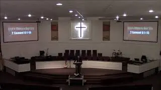 2 Samuel 6:1-15 God's Glory & Our Sin | Bro. Nate Penland | Sunday, September 27, 2020