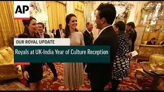 Royals at UK-India Year of Culture Reception - 2017 | Our Royal Update # 11