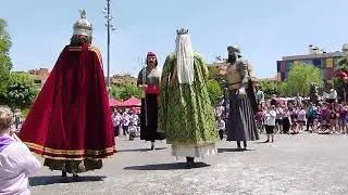Ball de Vallès Gegants de Montcada i Gegants de Montornès del Vallès 22/5/2022