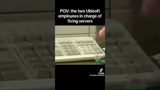 How Ubisoft fix servers?! #shorts #shortsvideo #ubisoft #youtube #viral #meme #memes #funny #servers