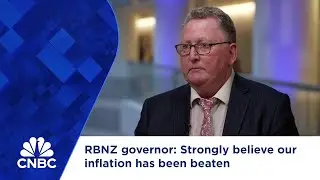 RBNZ governor: Strongly believe our inflation has been beaten