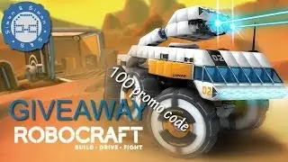 Robocraft Giveaway 100 promo code!