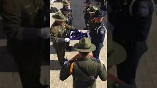 US Customs & Border Protection Honor Guard & BP, OFO, and AMO Pipes and Drums - Police Week 2017