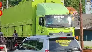 Mantap ‼️ truck tronton besar truck container truck tangki bbm pertamina flatbed dump truck trailer 
