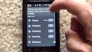 TweetDeck Android Twitter Client Sneak Peak