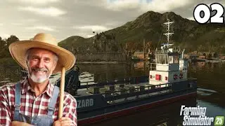 Fishing 🎣 In Farm Simulator 25 🎮🎧😱