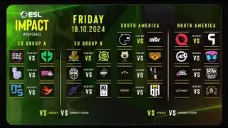 Eco Warriors vs NiP, Brave Bears vs O PLANO e FlyQuest vs Ghost Gaming | ESL Impact S7