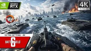 Battlefield 6 Operation Gibraltar | RTX 5070 Ti | Ultra Realistic 4K Gameplay