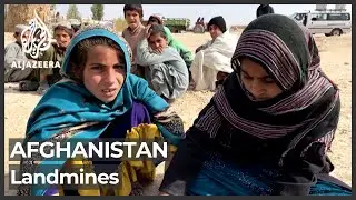 Afghanistan landmines: Children learn to identify safe zones