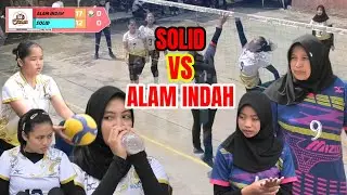 ALAM INDAH VS SOLID Tournamen Voli Ipparis Cup 2 2022 I Voli Putri I Perempaat Final