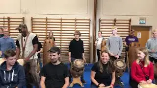 Master Drummer Sylvester Agbedoglo - odense Musik Skole