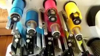 Demo of the QLS-3000 Digital Color label printer