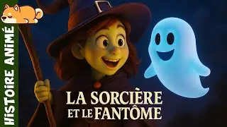 Histoire magique pour s'endormir 😴 | La Sorci&egrave;re et le Fant&ocirc;me 👻 | Conte apaisant du soir, Courage