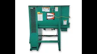 Used 18 Cu. Ft. H. C. Davis Horizontal Batch Paddle Mixer - Model S-3