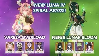 New Spiral Abyss 6.3 | Varesa Overload & Nefer Columbina | Genshin Impact