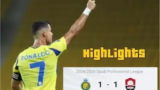 Al Nassr Vs Al Raed highlights@FTBL_367 #ronaldo#football#soccer#youtube #saudiproleague#highlights