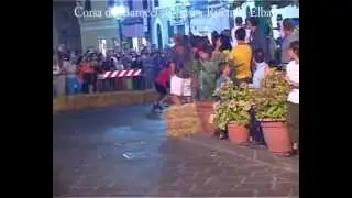Isola d'Elba  la corsa dei barocci a Rio nell' Elba