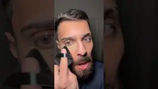 trying the viral setting powder hack. did you see a difference? @VincentFordMakeup