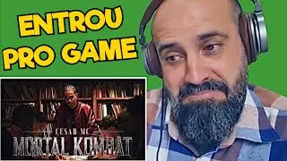 Cesar Mc - Mortal Kombat | PSICOLOGIA RAP REACT