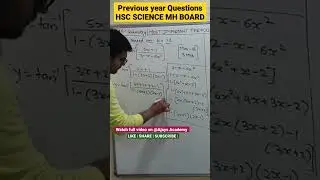 PYQS HSC SCIENCE @AjaysAcademy #maharashtraboard #like #share#subscribe#viral  #shorts#boards2023