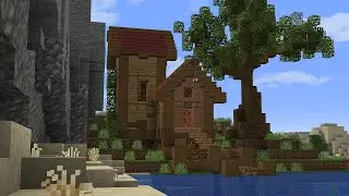 I Built a Fisherman's Hut in Minecraft To Get Better at Building