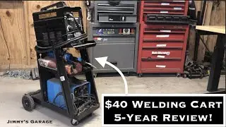 Chicago Electric 100LB Capacity Welding Cart - Long Term Review!