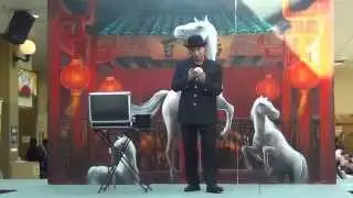 Vancouver Magician Vincent Ma Stage magic at Richmond Parker Place Part 1