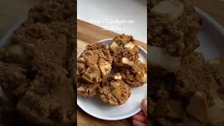 Have you tried Pear Muffins? 🍐 [Recipe Link in Description] #recipe #baking #shorts #healthyfood