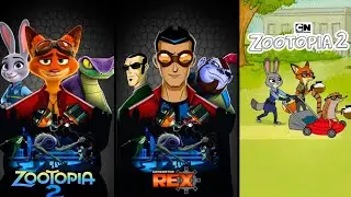 Zootopia 2 Parody of Famous Animated Movie Posters #20 Cartoon Network Version
