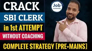 Crack SBI Clerk in 1st Attempt Without Coaching