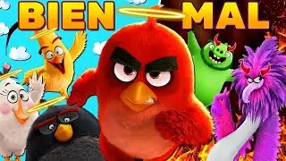 Les personnages d'Angry Birds 1 & 2 : du plus sympa au plus diabolique