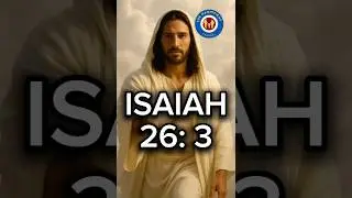 Isaiah 26:3 | The Lord will Keep You In Perfect Peace; because you trust in him.