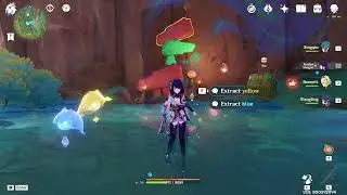 3 Hued Monetoo Painted Stones Puzzle to the South of Masters of the Night Wind | Genshin Impact 5.2