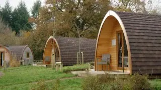 Glamping pod holidays at Whitemead Forest Park