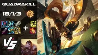MID Akshan vs Jayce [QUADRAKILL] - NA Challenger Patch 26.1