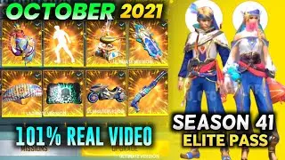 OCTOBER ELITE PASS FREE FIRE 2021 || SEASON 41 ELITE PASS || FREE FIRE NEXT ELITE PASS OCTOBER 2021