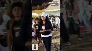 claire Bayi at the funeral of Nadiya Sabeh #mourningofnadiyasabeh #obsequesofnadiyasabeh #clairebayi