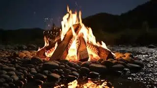 Sleep with the Sound of a Warm Outdoor Fire