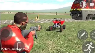 New Train Code | Indian bike driving 3D | Indian ATV bike driving game | Indian bike dog 🐕 Update