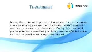 Physiotherapy for Peroneus Brevis Tendon Injury | Perth Physio Clinic | Popular Physio in Perth
