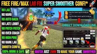 &ldquo;Free Fire Lag Fix 2025 🔥 Ultra Smooth Graphics | FF Max Config 1&ndash;4GB RAM | No Lag 100% Safe&rdquo;