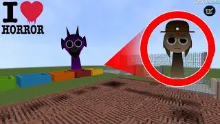Durple and Bodybuilder in Maze Gmod Minecraft Raddy NEW Incredibox Sprunki