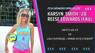 FCVA Women’s Open Reese Edwards (FAU) Karsyn Smith 2028