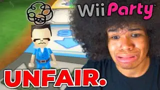 the most UNFAIR game of wii party ever.