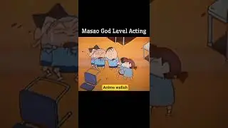 masao acting level#shinchan #funny #cartoon #doraemon #trending #shorts #shortsfeed
