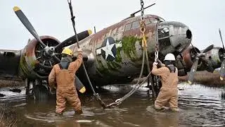 Restoring a Crashed B-17 Flying Fortress After Decades of Silence