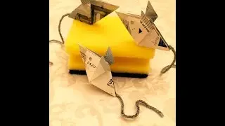 Maus falten - Geld falten - Geldgeschenk - Origami Geschenke