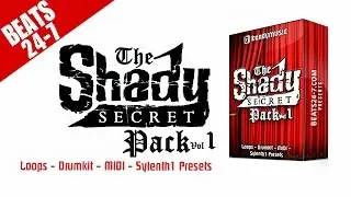 Beat Construction Kits + Drum Kit - The Shady Secret Pack V1