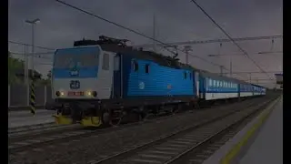 R 777 |Open Rails| MSTS | Z Plzně do Prahy kolem Berounky | UltraWide test 1440p
