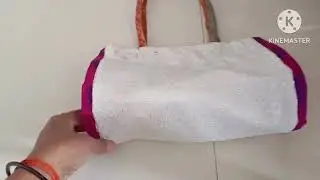 चैन न लावता बनवा घरच्या घरी सुंदर आणि सोपी हॅण्डबॅग/No Chain and Making Beautiful Handpurse at Home 